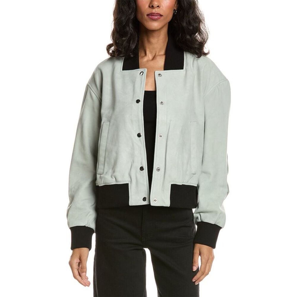 Walter Baker Womens Emilio Leather Jacket